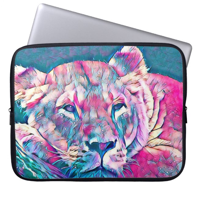 fantastisk Lioness Laptop Fodral (Framsidan)