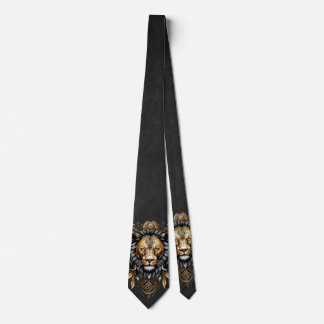 Fantastisk majestätisk lejon slips