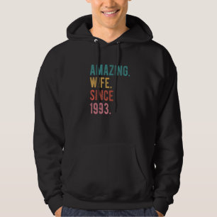 Fantastisk Maka sedan 1993 29:e Bröllop-årsdagen H Hoodie