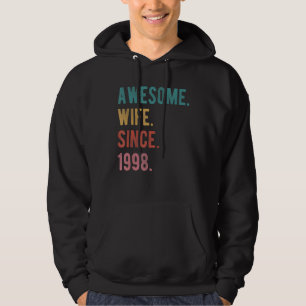 Fantastisk Maka sedan 1998 24:e Bröllop-årsdagen Hoodie