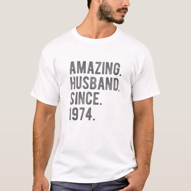 Fantastisk Make sedan 1974 - 48 Bröllop-anniversär T Shirt (Framsida)