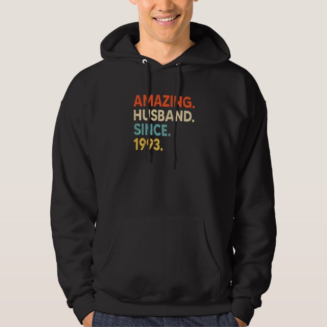 Fantastisk Make sedan 1993 firas 29 Bröllop Hoodie (Framsida)