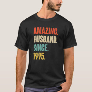 Fantastisk Make sedan 1995 27 Bröllop-årsdagen T Shirt