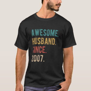 Fantastisk Make sedan 2007 15 Bröllop Aniversa T Shirt