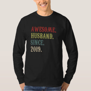 Fantastisk Make sedan 2019: Retro 3 Bröllop-floder T Shirt
