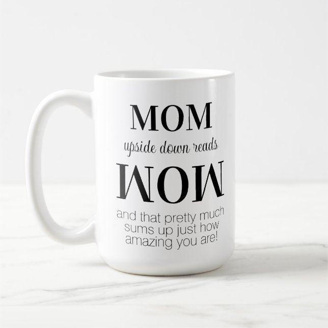 Fantastisk Mamma Bästa någonsin Mors dag Kaffemugg (Vänster)