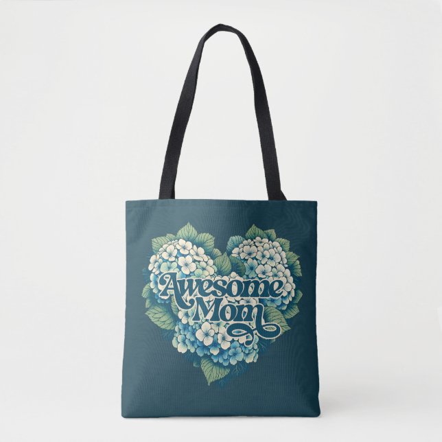 Fantastisk Mamma Hydrangeas Mors dag Tygkasse (Framsida)