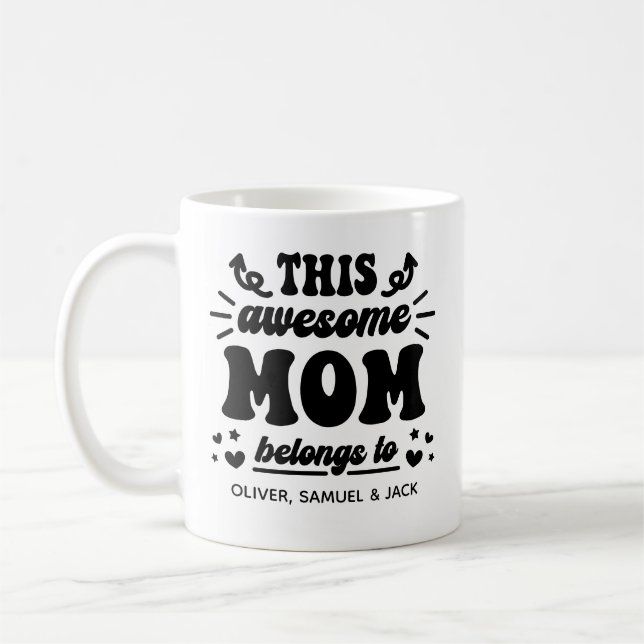 Fantastisk Mamma Kaffemugg (Vänster)