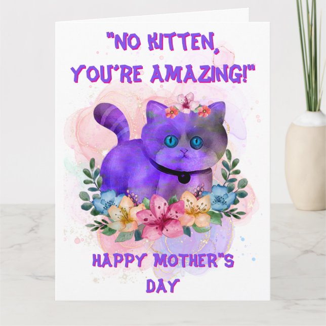 Fantastisk Mamma Mors dag Kort (Framsida)