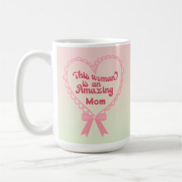 Fantastisk Mamma Nana Mors dag Rosa Kaffemugg