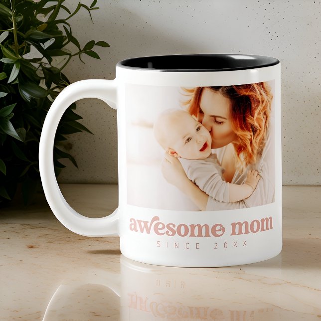 Fantastisk Mamma sedan 20XX Modern Mors dag Två-Tonad Mugg (Skapare uppladdad)
