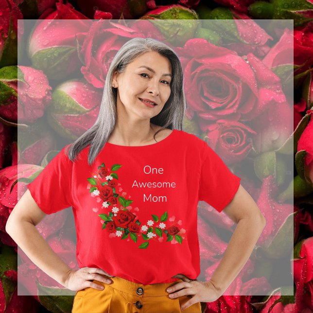 Fantastisk Mamma T-shirt (Skapare uppladdad)