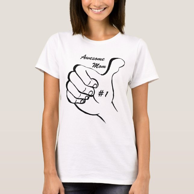 Fantastisk Mamma_ T-shirt (Framsida)