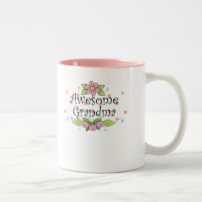Fantastisk Mamma T-Shirt Två-Tonad Mugg (Höger)