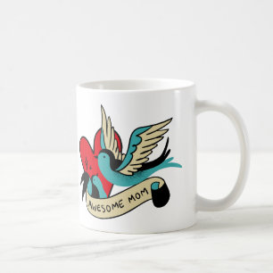 Fantastisk Mamma Tattoo Kaffemugg