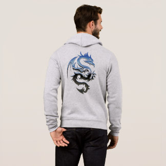Fantastisk Manar Bella+Canvas Fullt-Zip Hoodie Tee Shirt