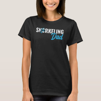 Fantastisk manlig snorkling Pappa Scuba Dykare Dyk T Shirt