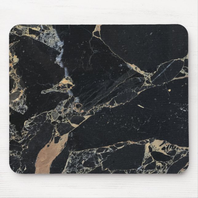 Fantastisk marble trendig modern musmatta (Framsidan)