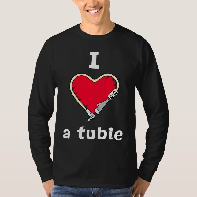 Fantastisk Matar Tube I Kärlek A Tubie Awareness W T Shirt (Framsida)