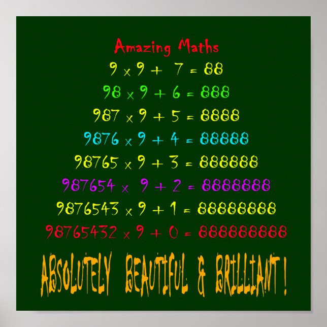 Fantastisk matematikserie 3 poster (Framsidan)