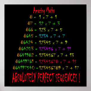 Fantastisk Math 4 Poster