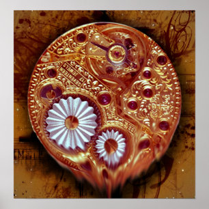 Fantastisk mekanisk Poster Stäng