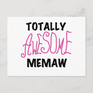 Fantastisk Memaw Rosa Tshirts and Gifts Vykort