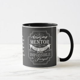 Fantastisk mentor tack gåva jul mugg
