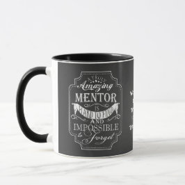 Fantastisk mentor tack gåva jul mugg