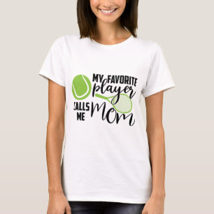 Fantastisk Min favoritspelare anropar mig Mamma T Shirt