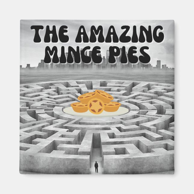 Fantastisk Mince Paj Magnet (Framsidan)