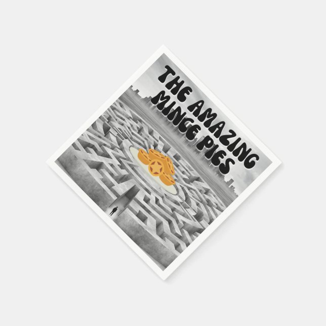 Fantastisk Mince Paj Pappersservett (Hörn)