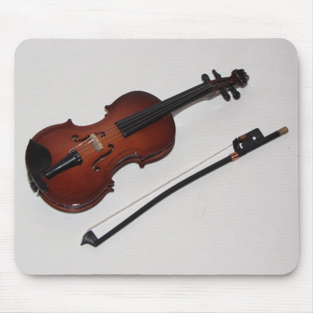 Fantastisk Miniature Violin Mouse Pad Musmatta (Framsidan)