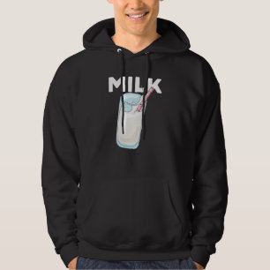 Fantastisk MJÖLK Matching Milky Cookies Par Costum Hoodie