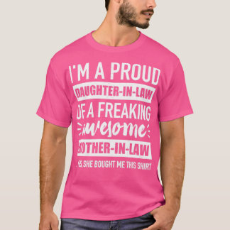 Fantastisk moderinlaw, stolt döttrar t shirt