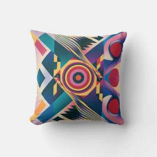 Fantastisk Modern Geometrisk Mönster Kastkudde Kudde