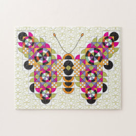 Fantastisk Monarch Butterfly Quilt Mönster Pussel