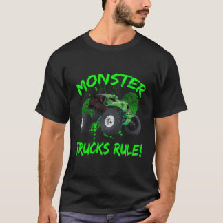 Fantastisk Monster Lastbilar Regel för Vuxnor Ungd T Shirt