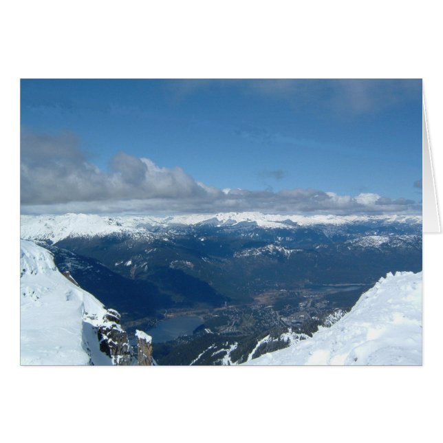 Fantastisk monteringsvy hälsningskort (Framsidan Horizontal)