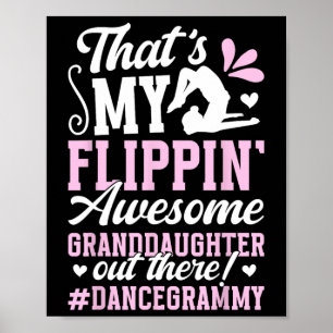 Fantastisk mordotters Dance Grammy of a Dancer Gra Poster