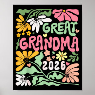 Fantastisk Mormor Est. 2026 Uppflyttad Till Fantas Poster
