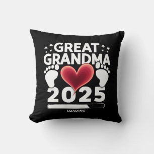 Fantastisk mormor Lastar 2025 Graviditetsannonseri Kudde