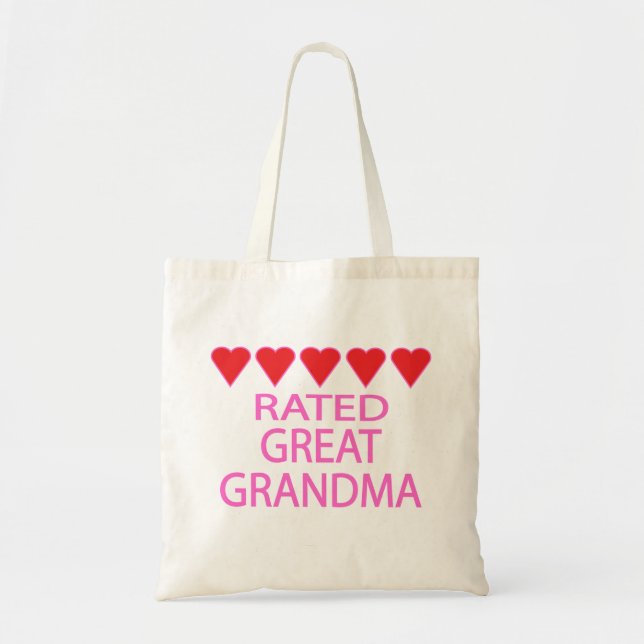 Fantastisk mormor/moster/farfar/farmor tygkasse (Framsidan)