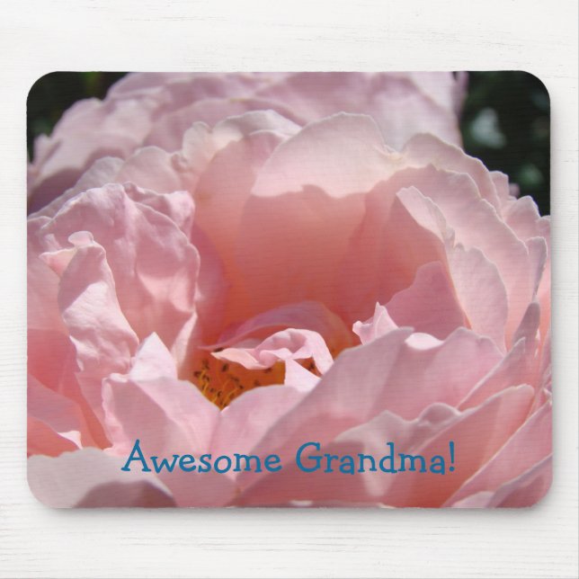 Fantastisk mormor! musmattad Rosa rosblomma Musmatta (Framsidan)