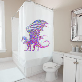 Fantastisk Mosaic Dragon