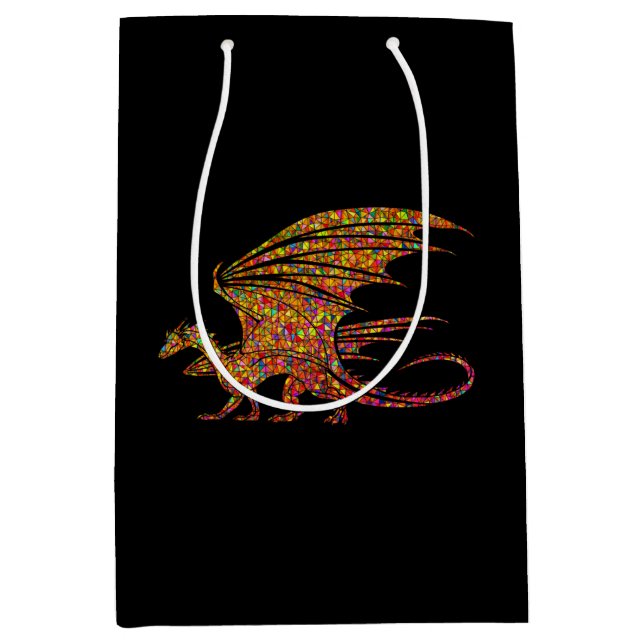 Fantastisk Mosaic Dragon (Framsidan)