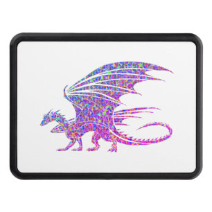 Fantastisk Mosaic Dragon Dragkroksskydd