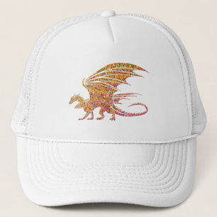 Fantastisk Mosaic Dragon Keps