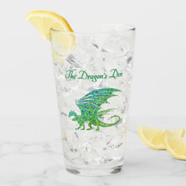 Fantastisk Mosaic Grönt Dragon Personal Glaskopp