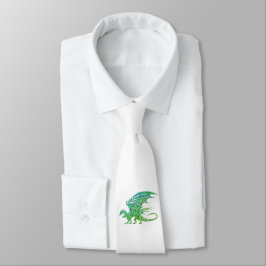 Fantastisk Mosaic Grönt Dragon Slips